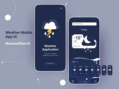 Weather app 🌦️ application iranian ui ui app uiapp uiux weather weather app