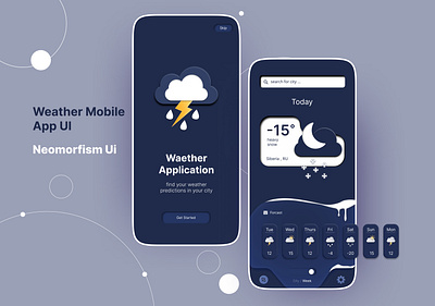 Weather app 🌦️ application iranian ui ui app uiapp uiux weather weather app