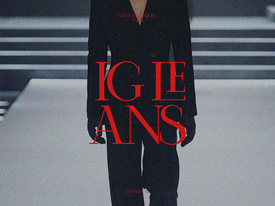 IG LE ANS brand branding fashion identity брендинг мода
