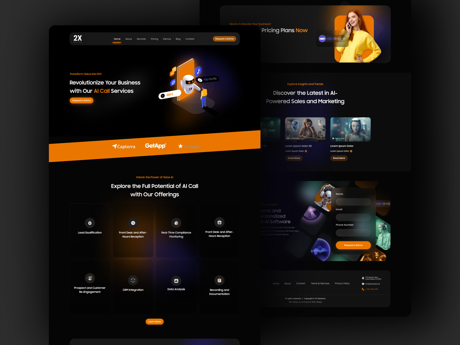 UI Design for 2X by Temis on Dribbble