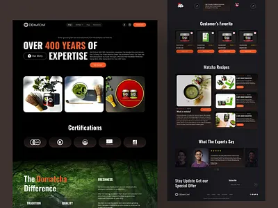 Green Tea E-commerce landing page e commerce e commerce home page e commerce landing page figma green tea home page landingpage minimal online shopping productpage products trends ui design uiux visual web web design web ui website