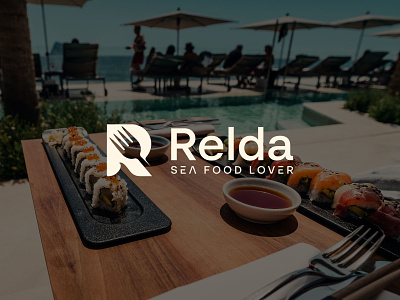 Relda for restaurant Business branding custom logo food icon logo logo mark restaurant seafood