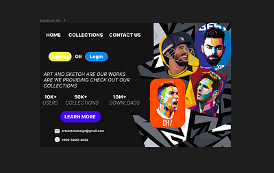 landing page #003