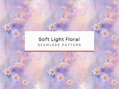 Soft Light Floral Symphony, Flower Seamless Patterns 300 DPI, 4K floral patterns flower pattern pastel color pattern seamless pattern soft lavender background pattern splashes of paint pattern surface pattern wallpaper design wallpaper pattern