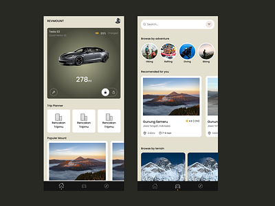 REVMOUNT - Mobile Apps mobile ui design