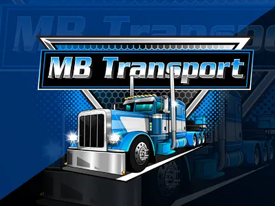 Dynamic Truck Art emblem logo mascot logo truck logo truck mascot logo truck vector tshirt vector