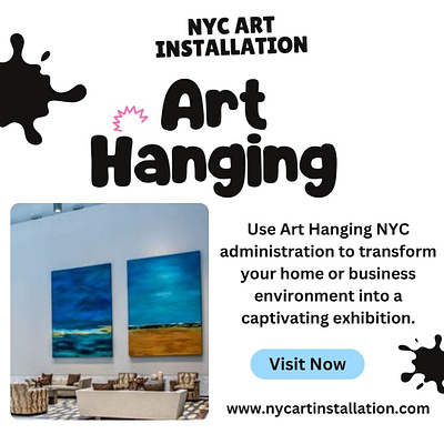Art Hanging NYC artinstallation design newyork