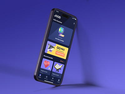 Jood - educational mobile app app branding design education fabulo mobile school ui ux
