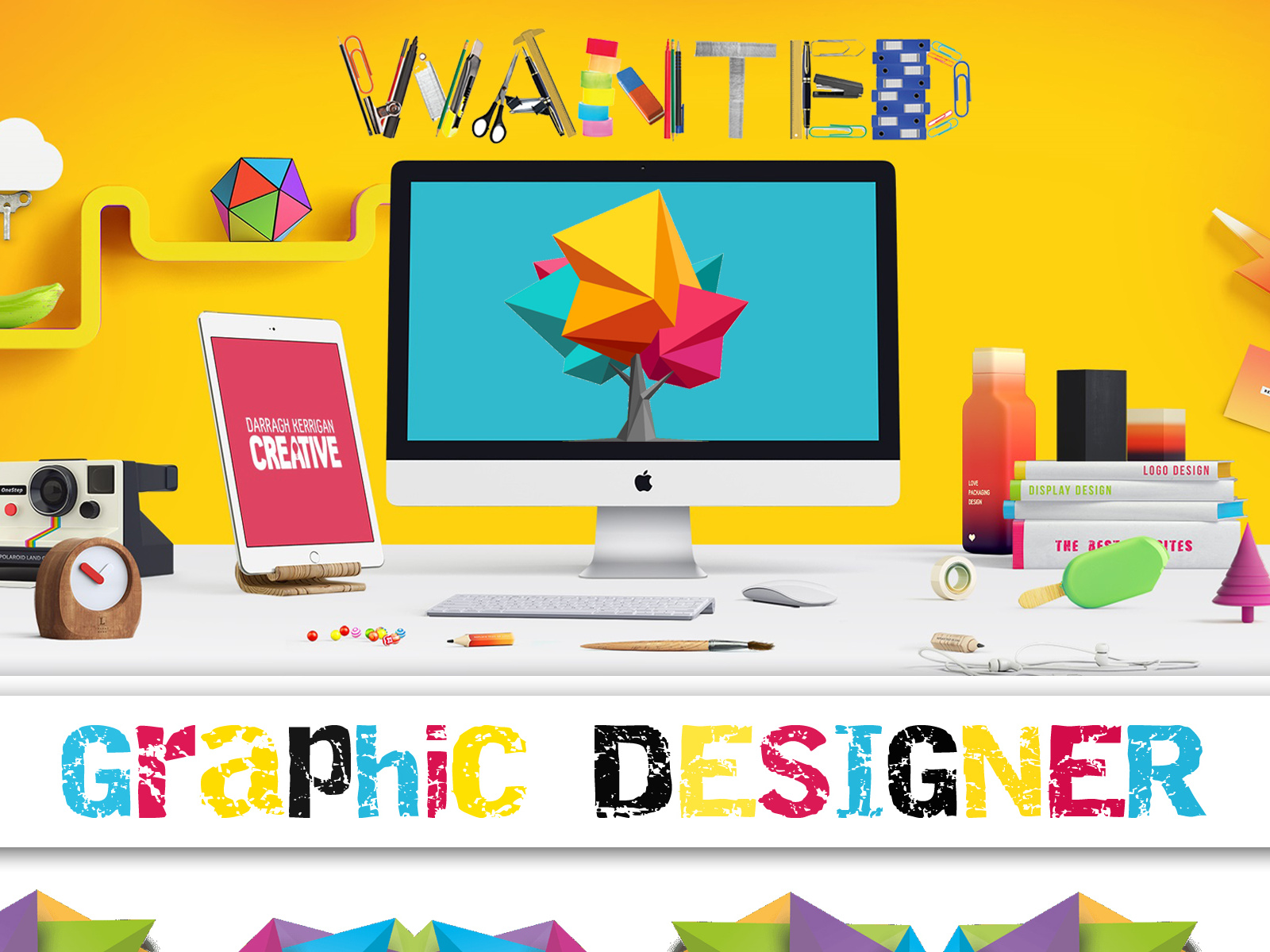 Graphics Designer (Website and Mobile App Design) by Eyecix on Dribbble