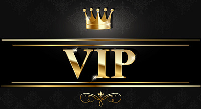 VIP card with gold elements art design graphic design icon illustration vector