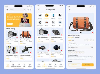 E-commerce animation design ecommerce ui