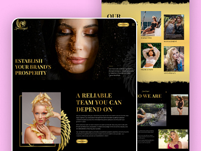 Onlyfans Agency Website Design | Figma | Wordpress Template figma graphic design landing page design onlyfans onlyfans agency onlyfans agency website onlyfans agency website design onlyfans development onlyfans marketing agency onlyfans modeling website uiux website design