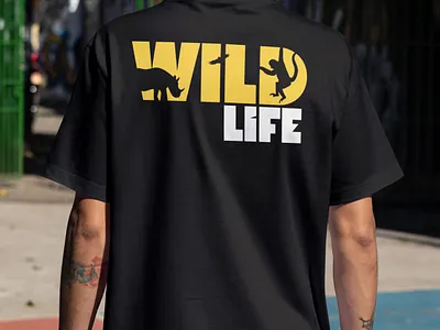 Wildlife Graphic Design for T-shirt Printing design graphic design illustration t shirt design t shirt graphics vector
