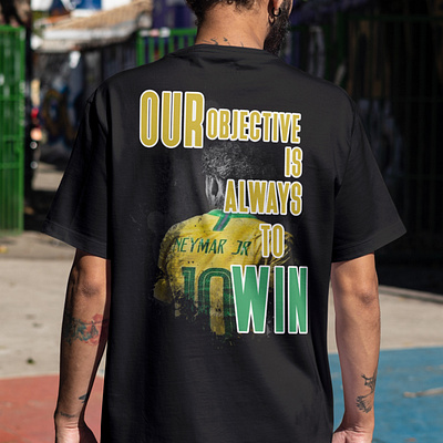 Neymar Jr. Graphic design complete for T-shirt Design design graphic design illustration t shirt design t shirt graphics vector