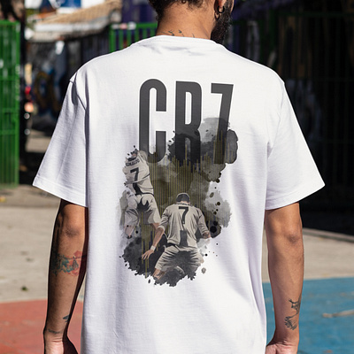 CR7 T-shirt Graphic design graphic design illustration t shirt design t shirt graphics vector