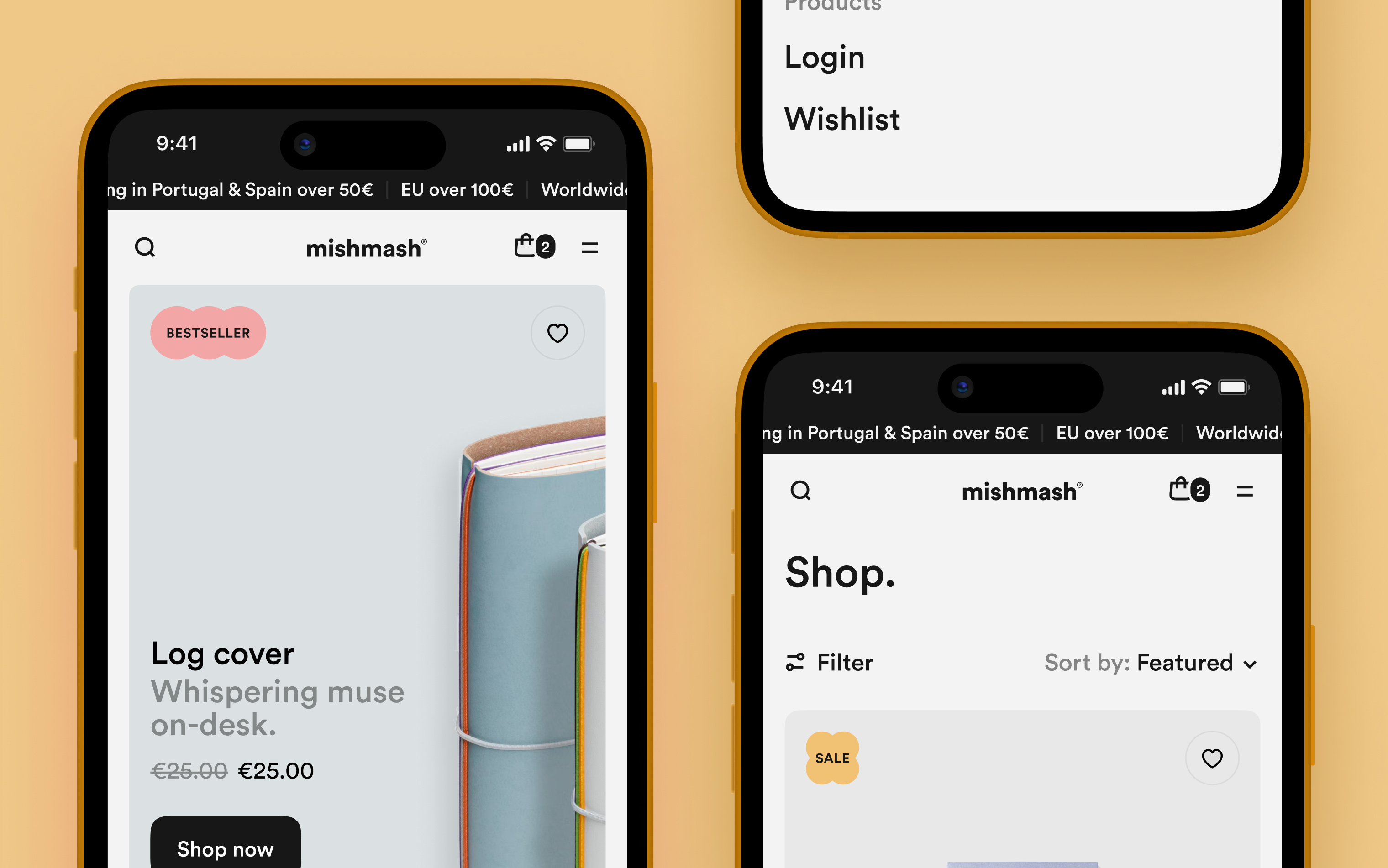 An office supplies e-commerce shop. clean design e commerce e commerce design light theme mobile mobile design online store online store design significa ui ux web design