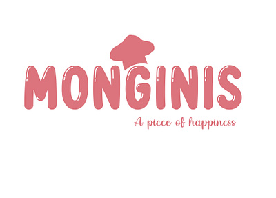 MONGINIS - Cake Shop Logo Redesign branding cake design graphic design illustration logo shop