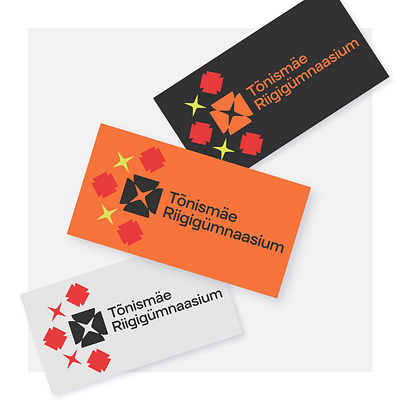 Tõnismäe State Gymnasium brand branding design graphic design identity logo visual identity