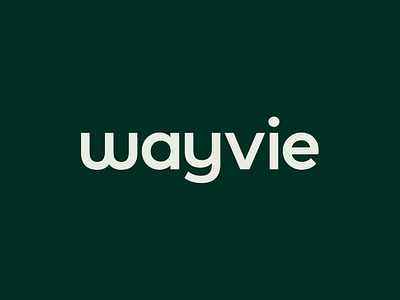 Wayvie Wordmark brand branding clean corporate corporate identity design graphic design logo logomark soft skills training visual identity wordmark