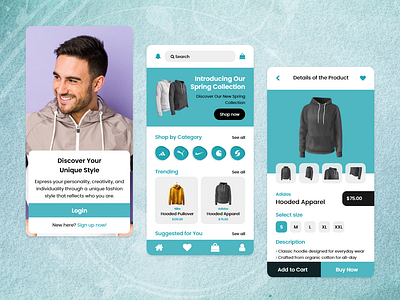 Men's Fashion eCommerce App Design ecommerce app ui ecommerce app ui design fashion ecommerce app men fashion app men fashion ecommerce app