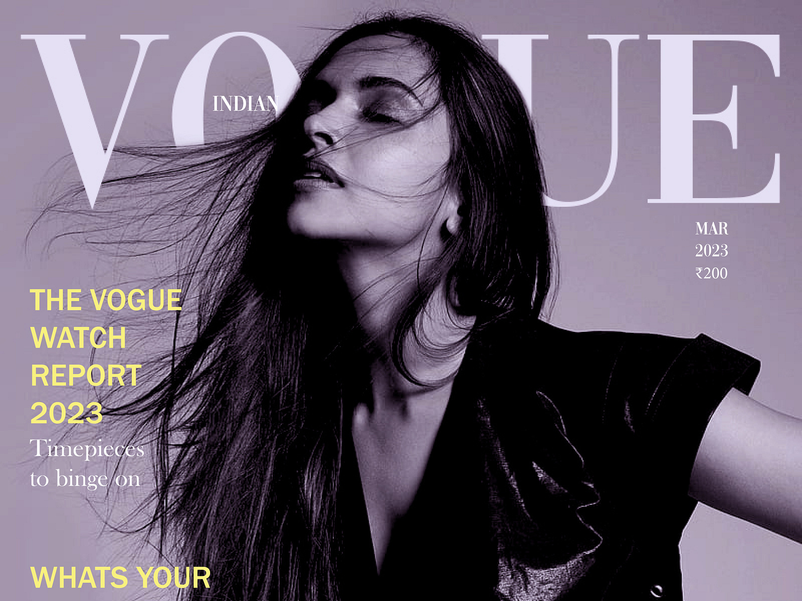 Magazine cover page by Radhika Jain on Dribbble