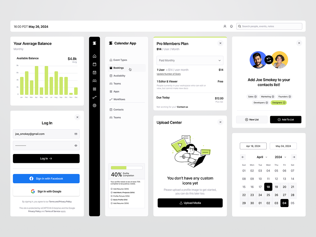 Web Application Wizard by Chowdhury Sidique on Dribbble