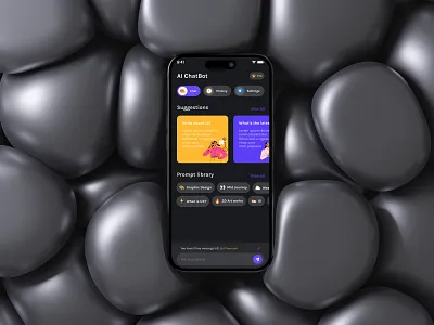 Chat GPT chat gpt chat gpt redesign chatbot dark theme mockup new ui ux