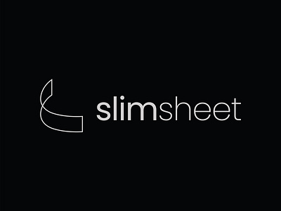 Slim Sheet Logo Design. branding creative design icon logo design logo designer logo inspiration logo maker minimalist modern logo paper simple
