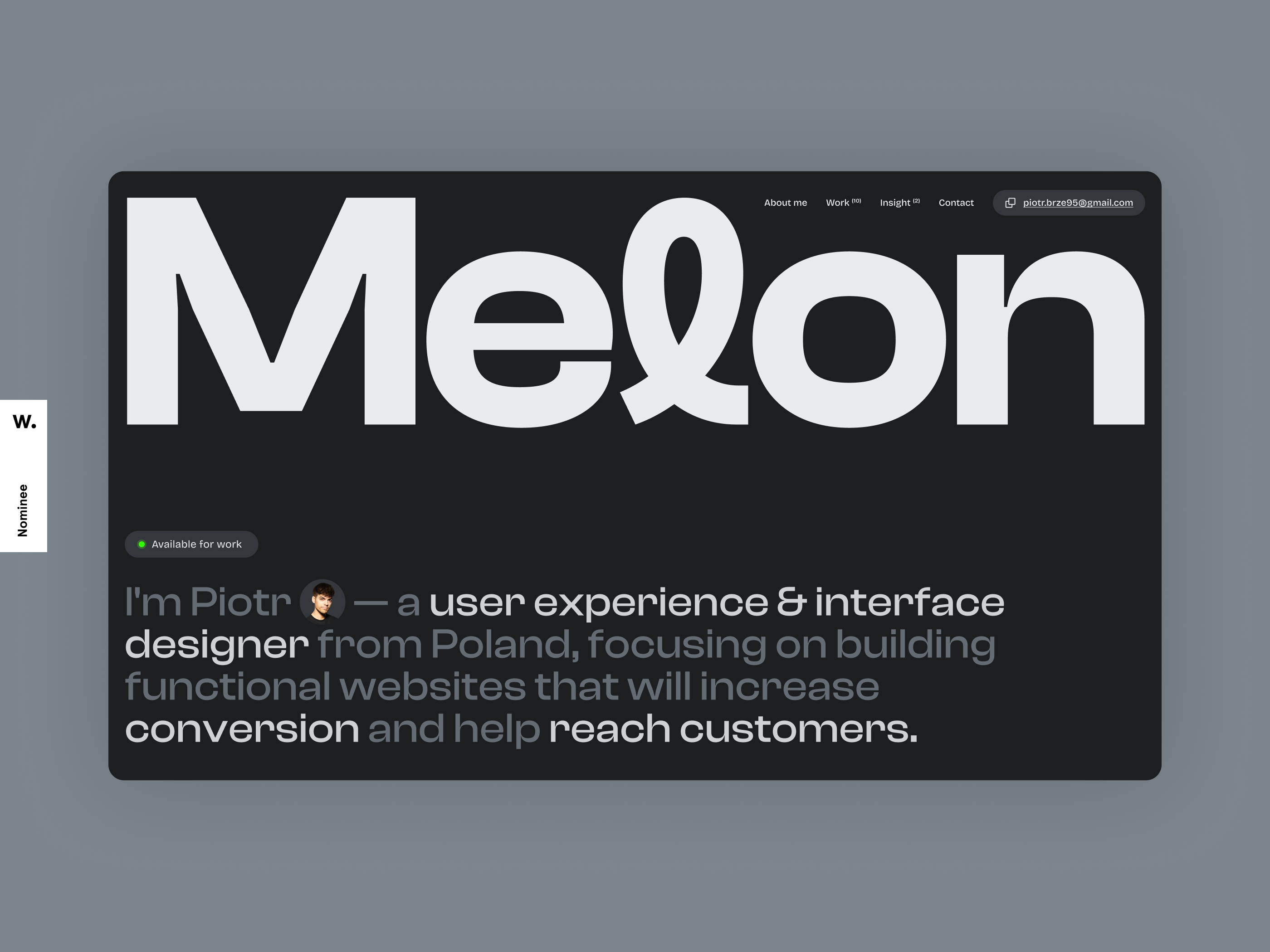 Web Designer Portfolio - 2024 artistic bento box brand brand design brand identity branding design graphic design gsap landing page logo minimalistic personal portfolio portfolio ui ux ui vector web designer