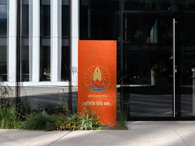 Indian Hotel Brand Foundation Design - Arishtnemi by Wortham brand identity branding design graphic design hotel hotel logo design interior logo wortham
