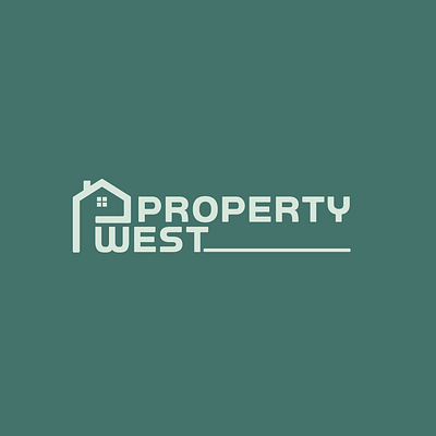 PROPERTY WEST brand logo real estate