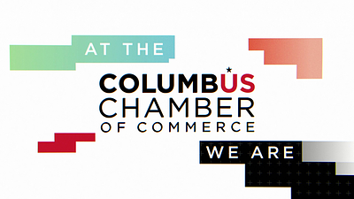 Columbus Chamber of Commerce - Value animation awareness black blocky branding building business clean design font fun gradient kinetic type logo modern mograph motion graphics red star typography
