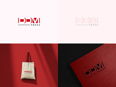 DDM Press Logo - word mark logo brand design brand logo brand mark logo logo design logo trend press logo publication logo word mark logo