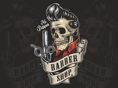 Barbor Shop Logo opening a barber shop