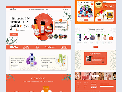 Cosmetic Landing Page