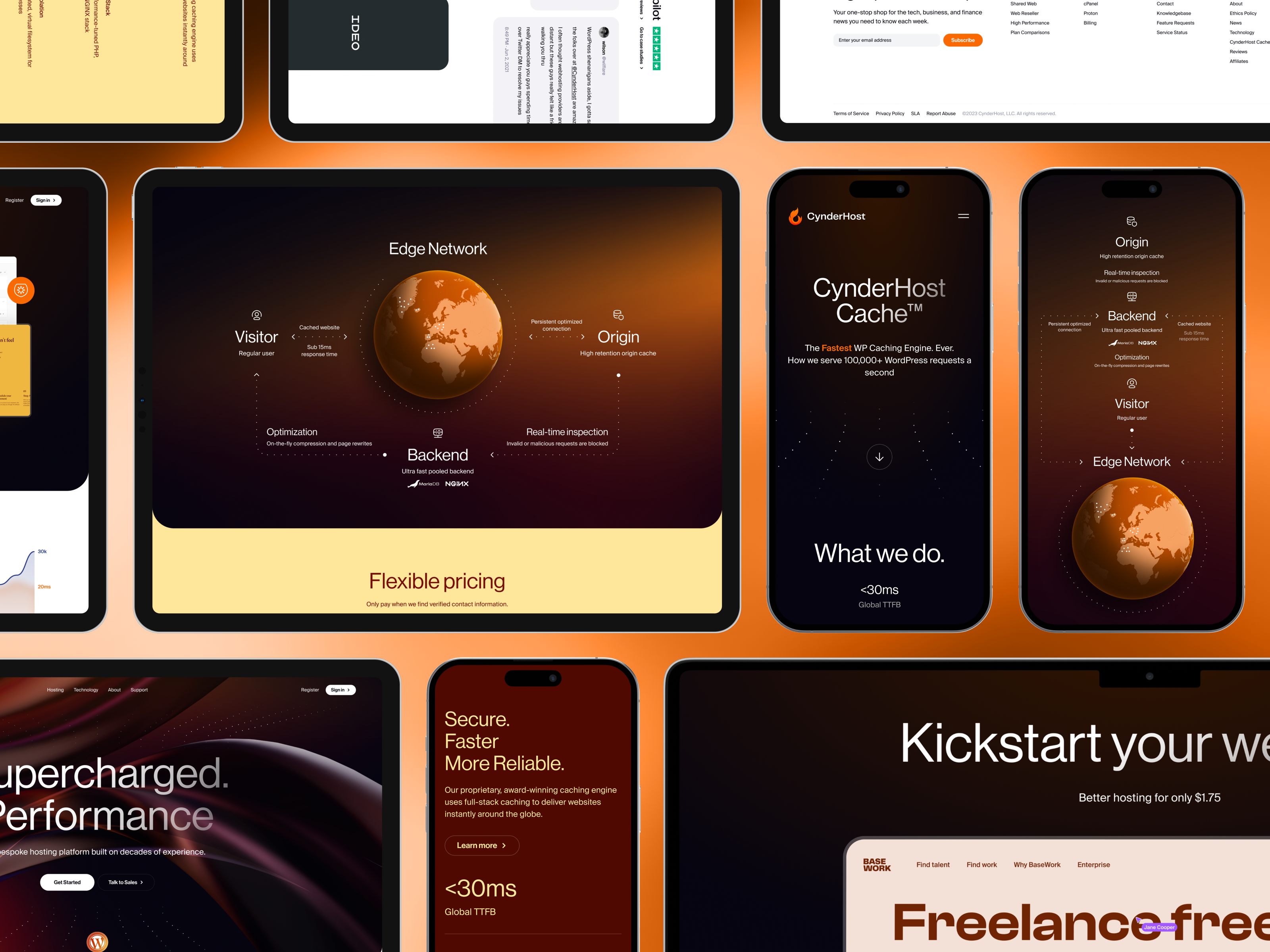 Example of Web Hosting - Product Design
