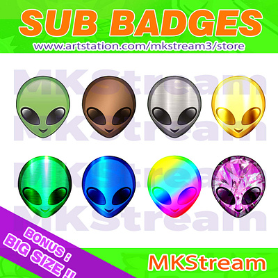 Twitch sub badges cute alien pack alien alien sub badge alien sub badges allien animated emotes anime cute design emote emotes green illustration logo sub badge sub badges twitch sub badges ufo