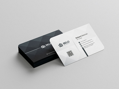 Business Card Design brand identity branding business card card layout marketing print real estate