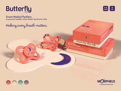 Print Design | Packaging ©Morpheus 3d art baby care branding labeling packaging product design