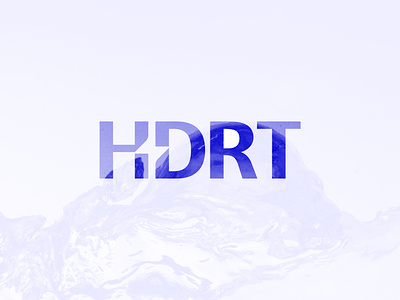 HDRT Logo Design - New Concept bolt branding clean creative logo drink energy freelance logo design hdrt hydrate power splash sport supplement visual identity design water wordmark