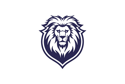 Lion Shield Logo branding design graphic design heritage logo vector