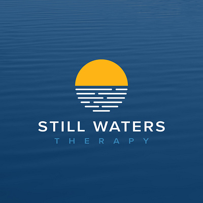Still Waters Therapy Branding branding businesscard letterhead logo logo design stationery design
