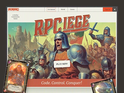 RPCIEGE - CRT Effect Retro Boardgame Style Homepage Hero boardgame crt design illustration interface design logo retro typography ui video game vintage vintage design web design website website design