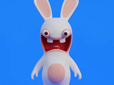Mad rabbit 3d graphic design motion graphics