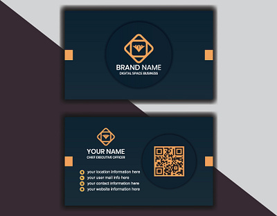 Professional Business Card Design, Simple Elegant Visiting Card branding business business card business card design card card design company card corporate digital business card design graphic design id information name name card stationary visiting card