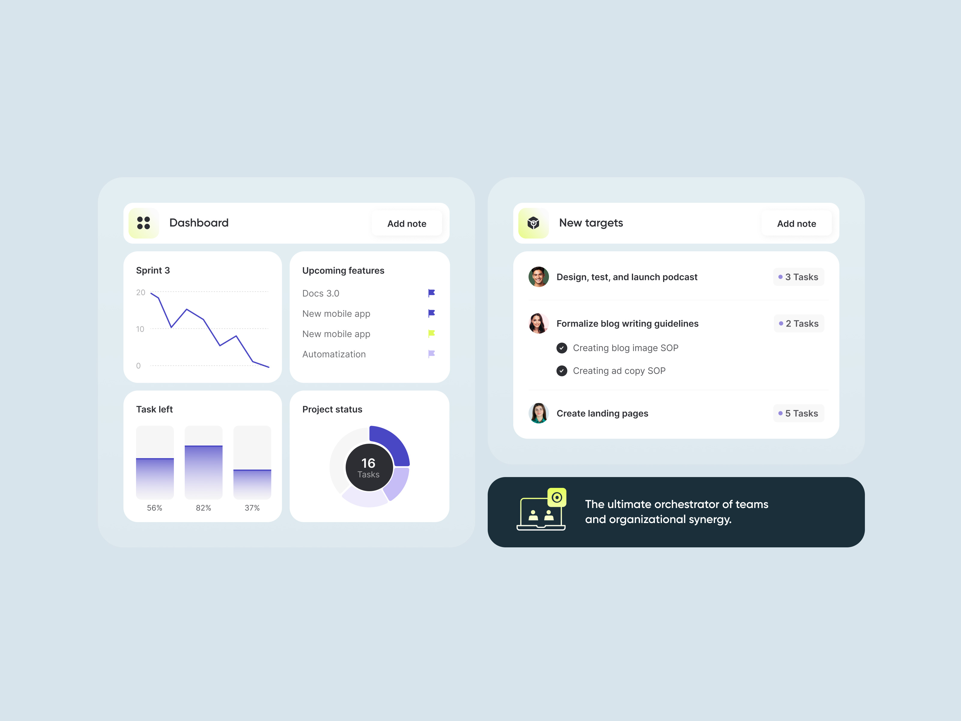 Example of Saa S Landing Page Design