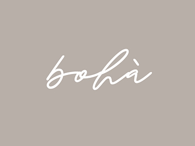 Boha 2024 boha branding graphic design logo