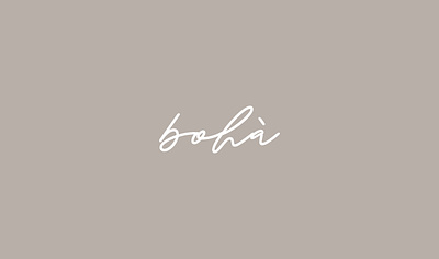 Boha 2024 boha branding graphic design logo