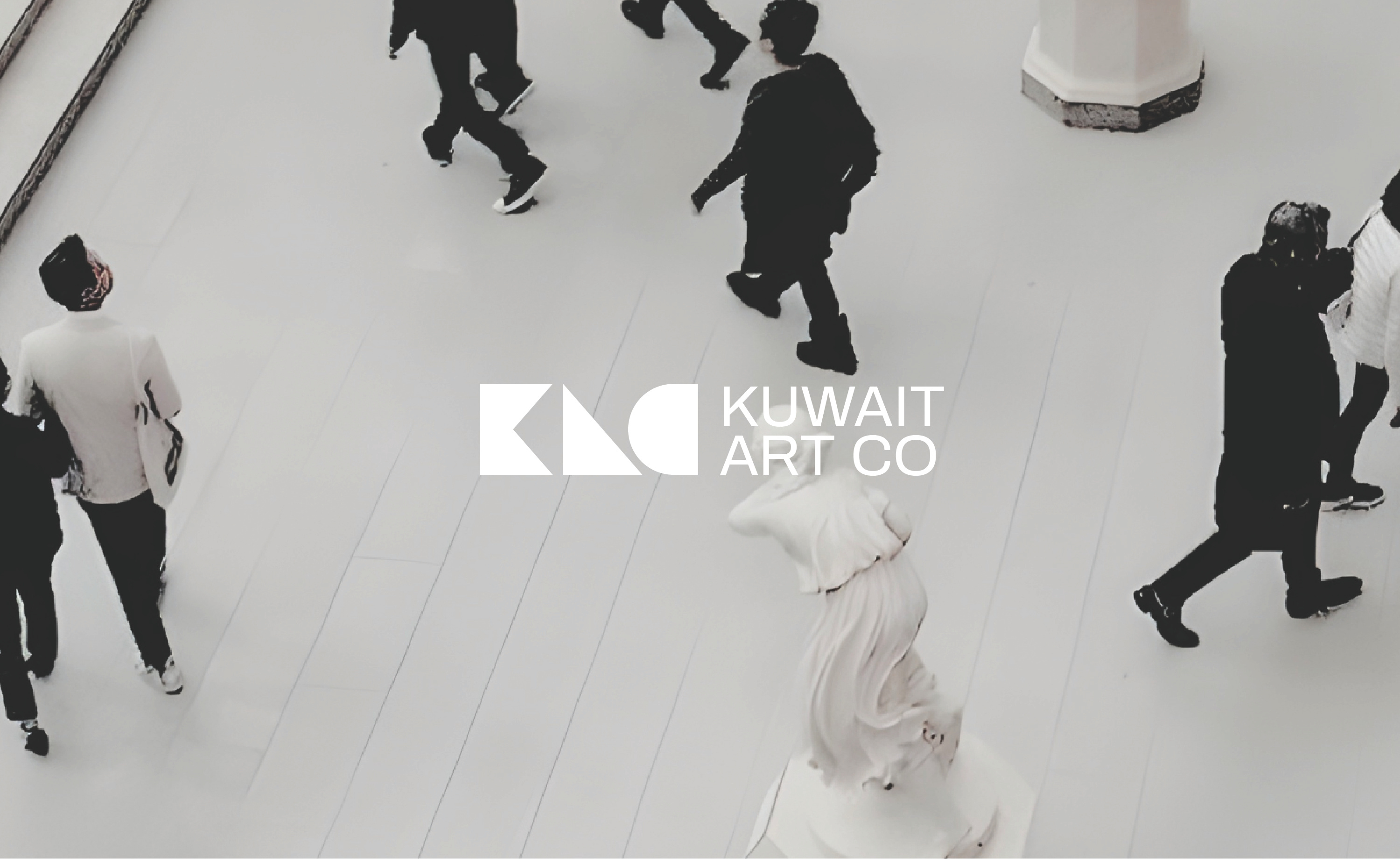 Kuwait Art Co art branding design graphic design illustration kac kuwait logo typography