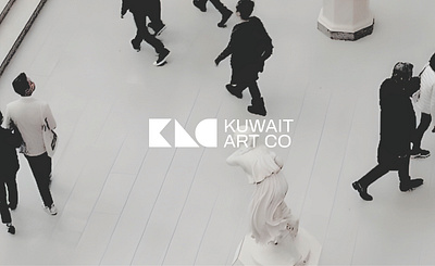 Kuwait Art Co art branding design graphic design illustration kac kuwait logo typography